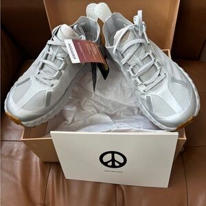 Satisfy x Norda Silver Athletic Sneakers